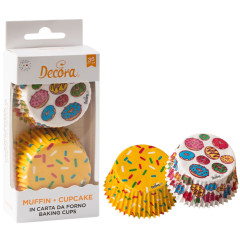 Cupcake Cups Donuts Ø50x32(h)mm 36 pieces